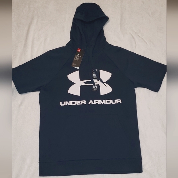 Under Armour Other - Under Armour Men's size M Dark Blue Short-sleeve Coldgear Pullover